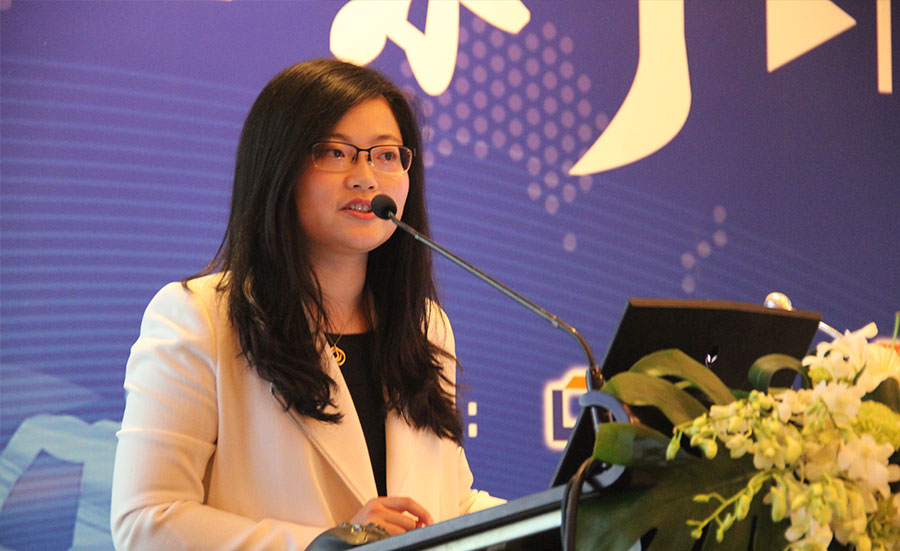 香港交易所中国客户关系及市场推广部助理副总裁张晓夏女士演讲
